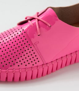 HUSTON CANDY PINK PINK SOLE PATENT LEATHER