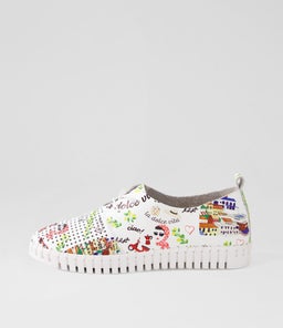 HUSTON AMALFI PRINT LEATHER