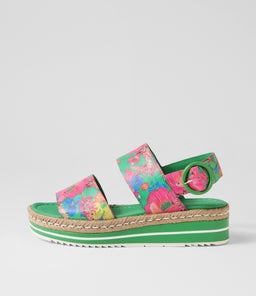 ATHA EMERALD FLOWERMANIA LEATHER