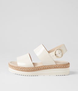 ATHA IVORY PATENT LEATHER
