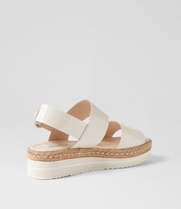 ATHA IVORY PATENT LEATHER