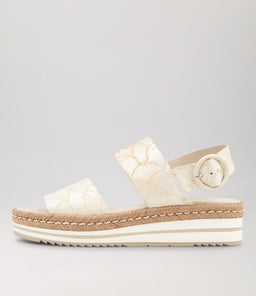 ATHA WHITE FRILL LEATHER