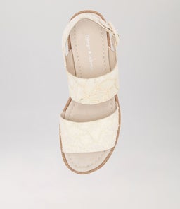 ATHA WHITE FRILL LEATHER