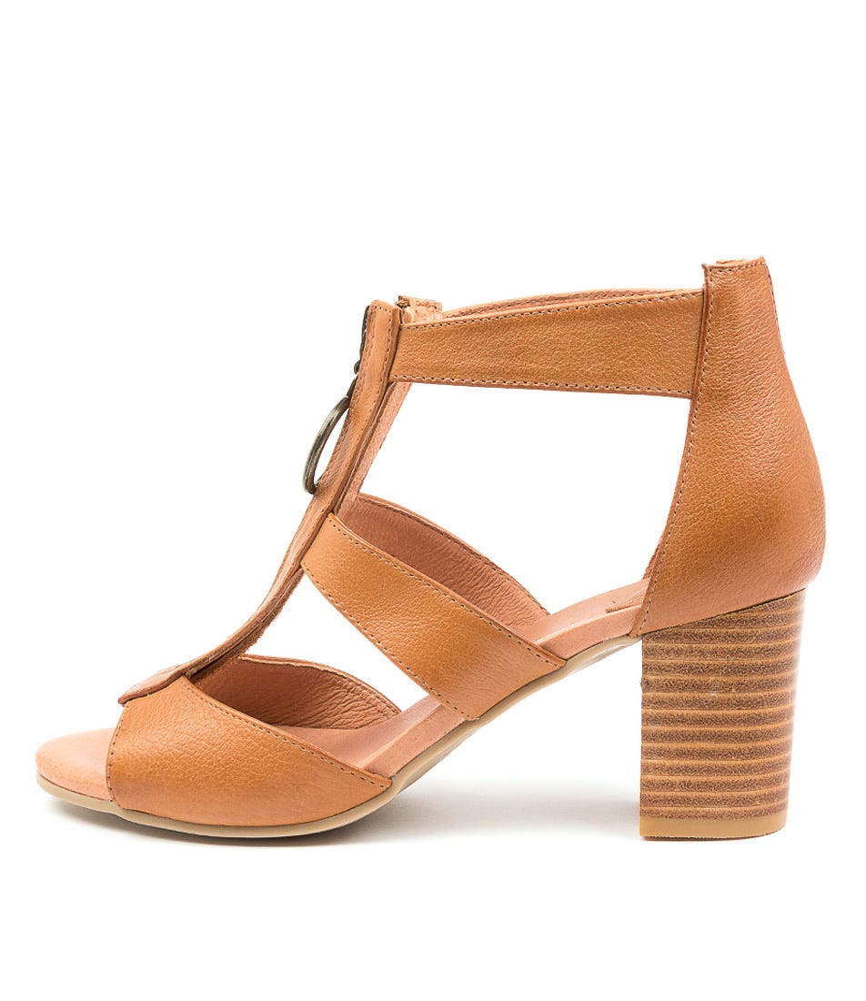 Buy Django & Juliette Saritas New Tan Heeled Sandals online with free shipping