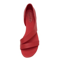 PURL LRG RED LEATHER