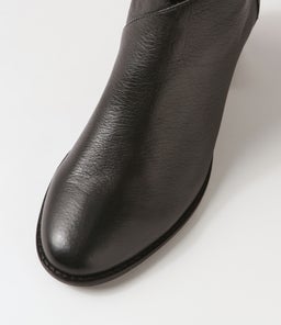 MAMIE BLACK BLACK HEEL LEATHER