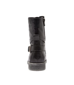 MEKHI BLACK LEATHER