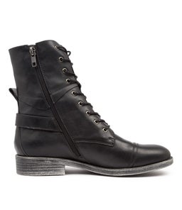 MEKHI BLACK LEATHER