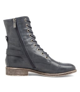 MEKHI NAVY LEATHER