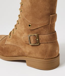 MEKHI LT CHOC LT CHOC SOLE SUEDE