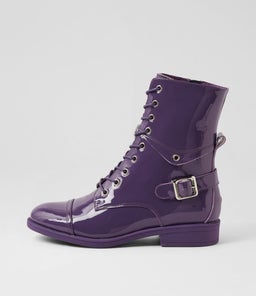 MEKHI PURPLE PURPLE SOLE PATENT LEATHER