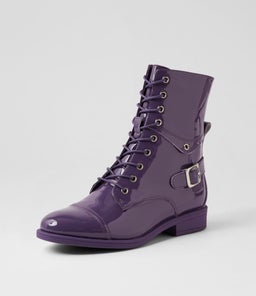 MEKHI PURPLE PURPLE SOLE PATENT LEATHER