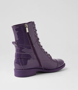MEKHI PURPLE PURPLE SOLE PATENT LEATHER