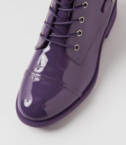 MEKHI PURPLE PURPLE SOLE PATENT LEATHER