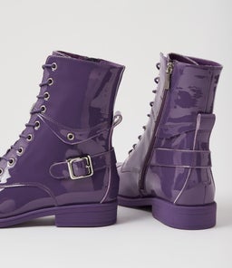 MEKHI PURPLE PURPLE SOLE PATENT LEATHER