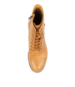 MEKHI MUSTARD LEATHER