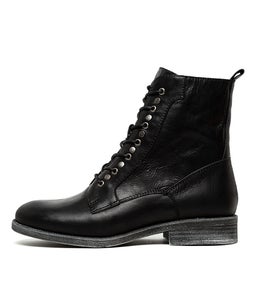 MENZEL BLACK LEATHER