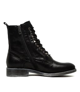 MENZEL BLACK LEATHER