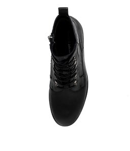 MENZEL BLACK LEATHER