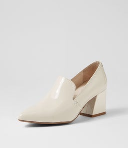 MISSIES NOUGAT PATENT LEATHER