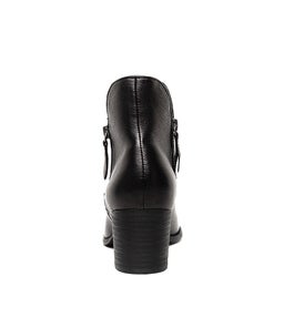 SHIANNELY BLACK BLACK HEEL LEATHER