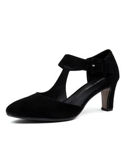 TRINITIES BLACK SUEDE