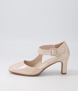 TRINITIES NUDE SHIMMER LEATHER