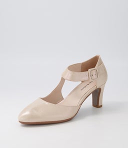 TRINITIES NUDE SHIMMER LEATHER