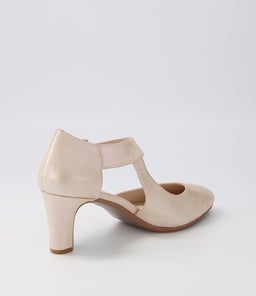 TRINITIES NUDE SHIMMER LEATHER