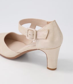 TRINITIES NUDE SHIMMER LEATHER
