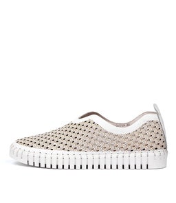 HOKET WHITE LEATHER