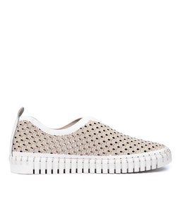 HOKET WHITE LEATHER