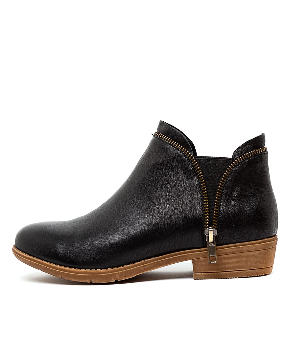 Buy Django & Juliette Rubee Black Ankle Boots online with free shipping