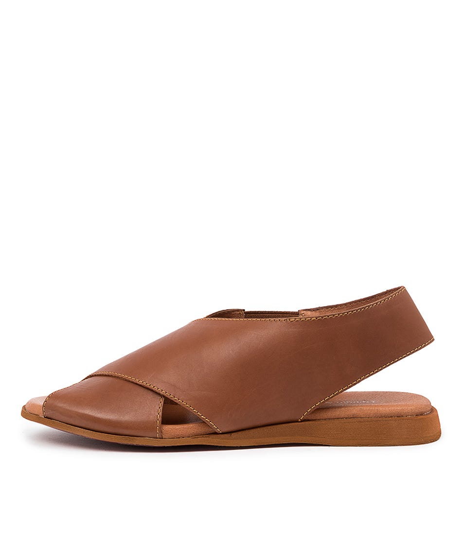 Buy Django & Juliette Amariss Dj Tan Flat Sandals online with free shipping