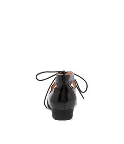 EWING DJ BLACK BLACK HEEL PATENT LEATHER