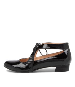 EWING DJ BLACK BLACK HEEL PATENT LEATHER