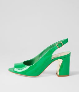 KIANNA DJ BRIGHT EMERALD PATENT LEATHER