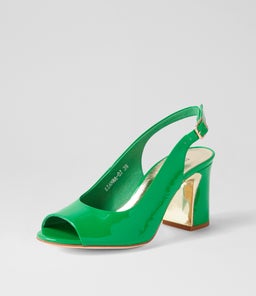KIANNA DJ BRIGHT EMERALD PATENT LEATHER