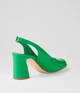 KIANNA DJ BRIGHT EMERALD PATENT LEATHER