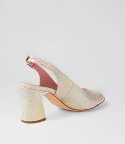 KIANNA DJ PINK PRINT LEATHER