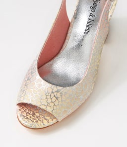 KIANNA DJ PINK PRINT LEATHER