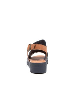 MADIS DJ NAVY DK TAN LEATHER