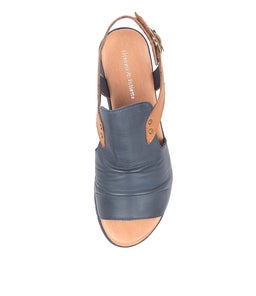 MADIS DJ NAVY DK TAN LEATHER