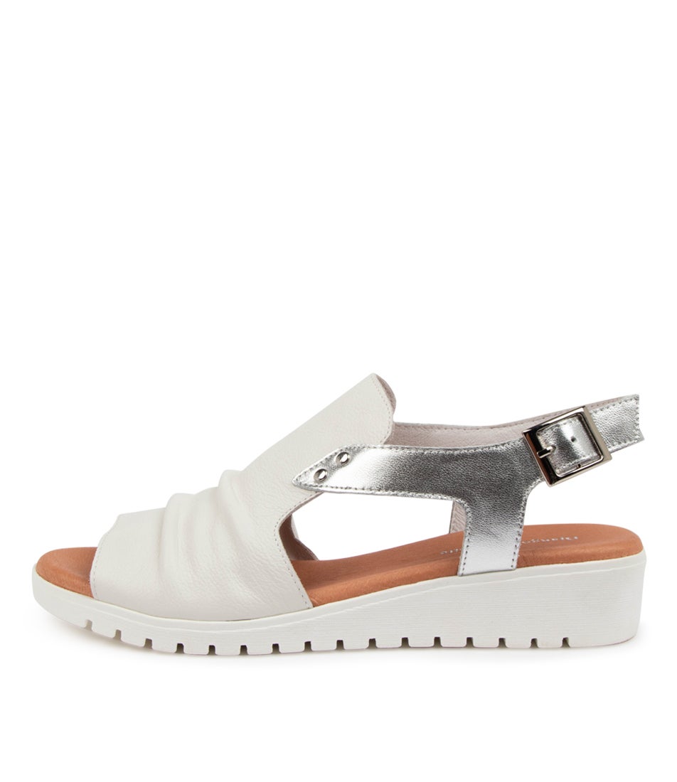 Madis Dj White Silver Leather Madis Dj White Silver Leather