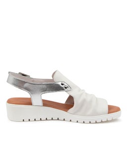 MADIS DJ WHITE SILVER LEATHER