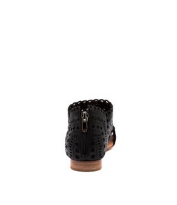 POWERS DJ BLACK LEATHER
