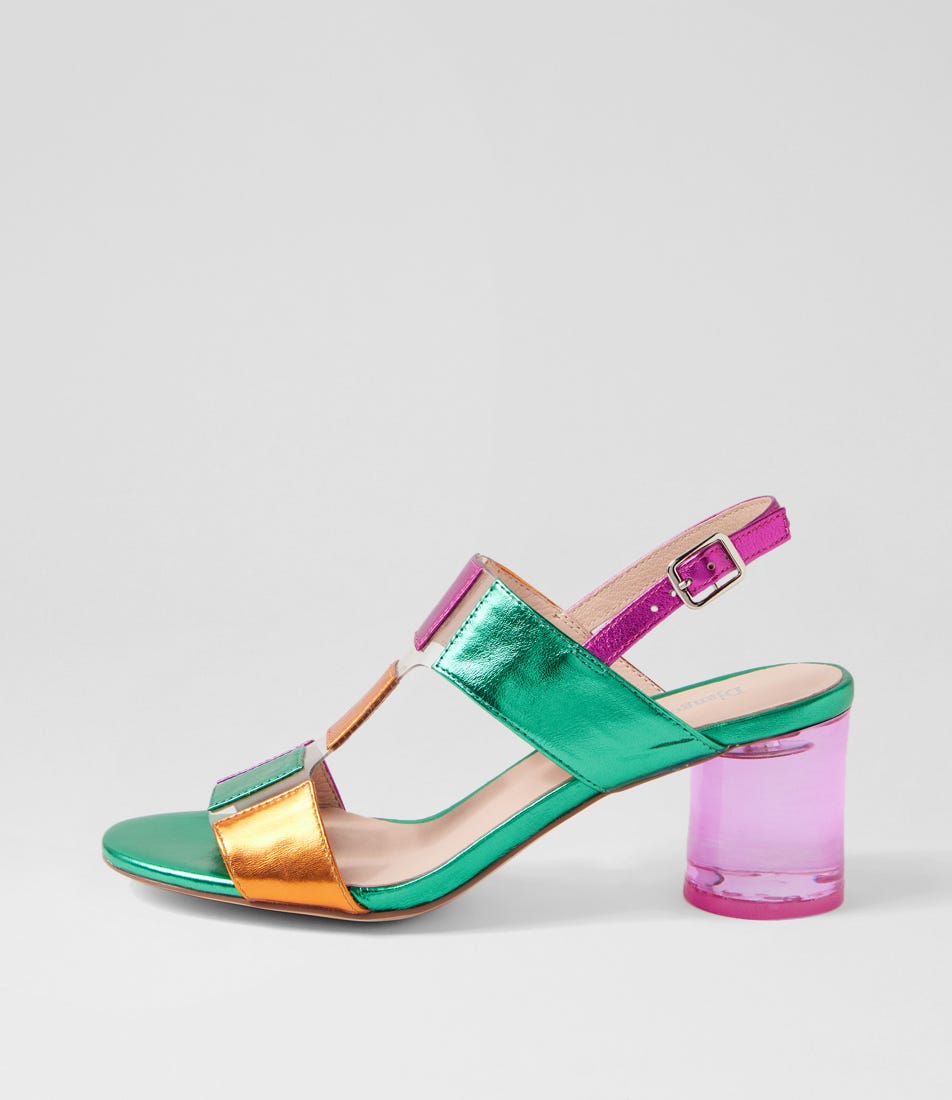 Seymour Bright Metallic Multi Sandals