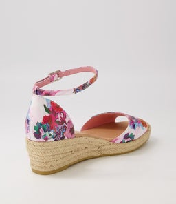 SKIP DJ POPPY PRINT NATURAL ROPE LEATHER