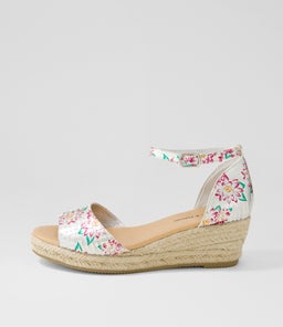 SKIP DJ SILVER&FUCHSIA LINE CUT LEATHER