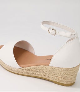 SKIP DJ WHITE NATURAL ROPE LEATHER